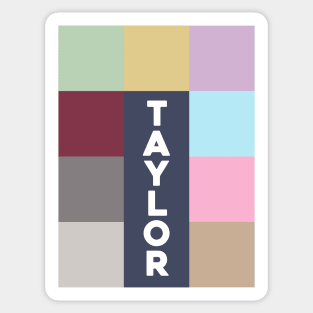 Eras Tour Abstract (Taylor) Sticker